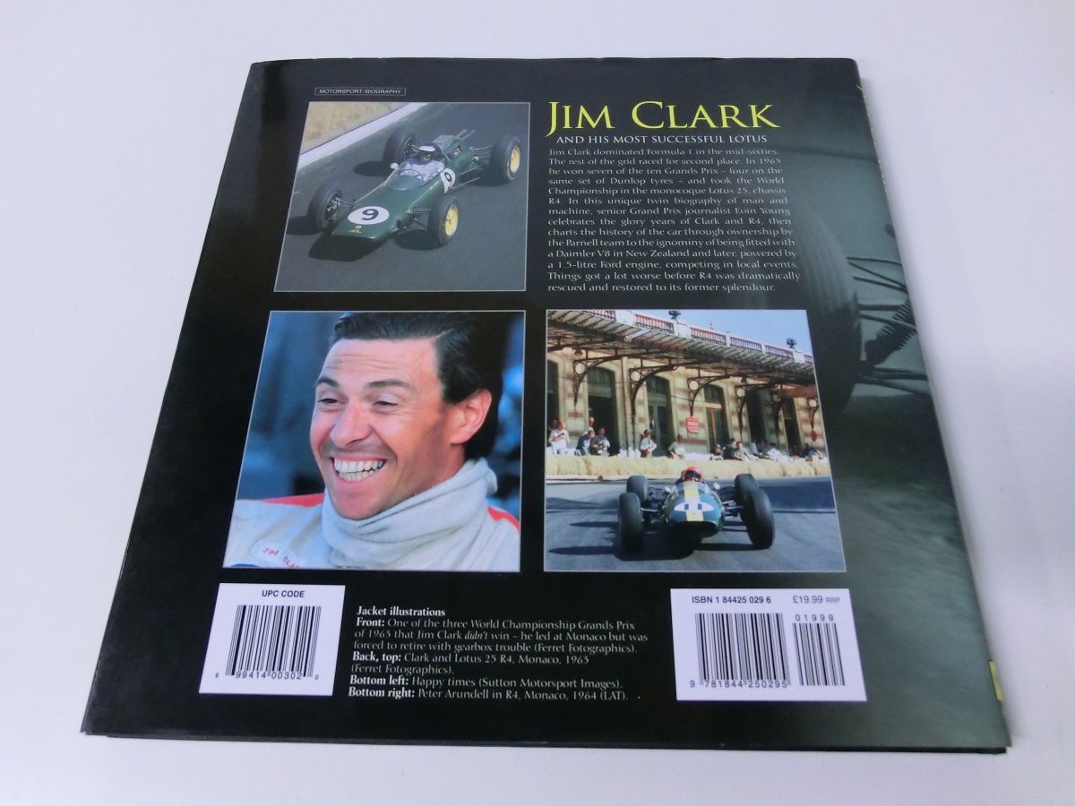 JIM CLARK AND HIS MOST SUCCESSFUL LOTUS EOIN YOUNG 洋書の画像2