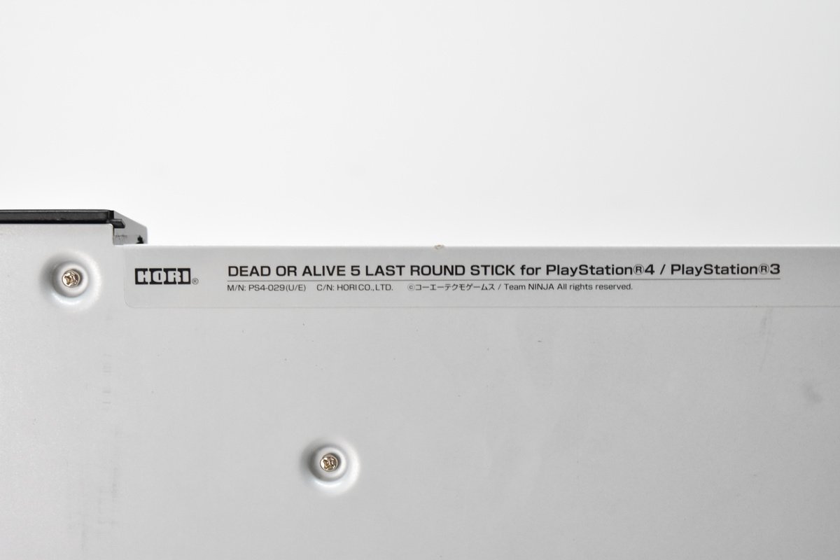 HORI PC/PS4/PS3対応 DEAD OR ALIVE 5 LAST ROUND アーケードコントローラー 動作確認済 [アケコン][デッドオアアライブ][8ボタン][k1]H_画像7