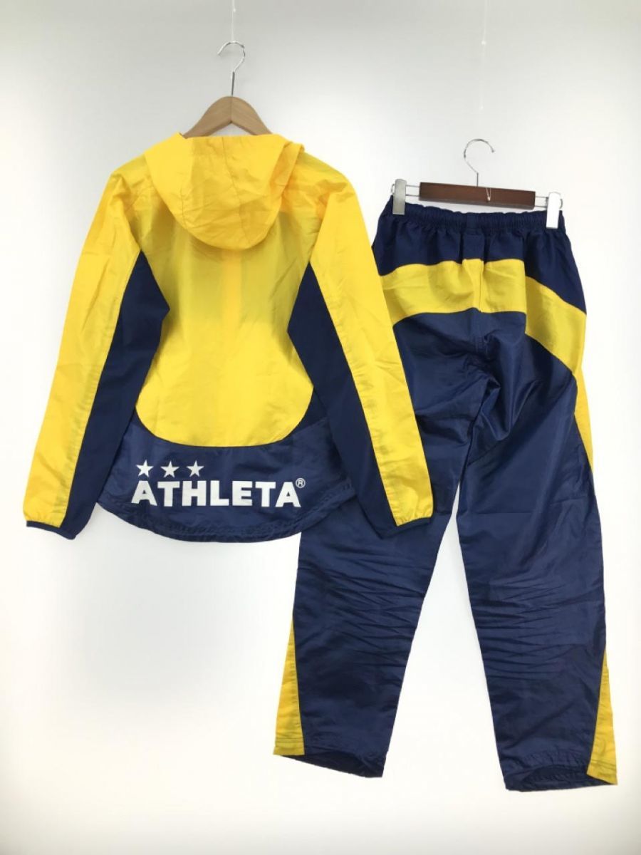 ATHLETA アスレタ トレーニングウェア セットアップ size上S下M/イエロー×ネイビー ■■ ☆ djd0 メンズ_画像6