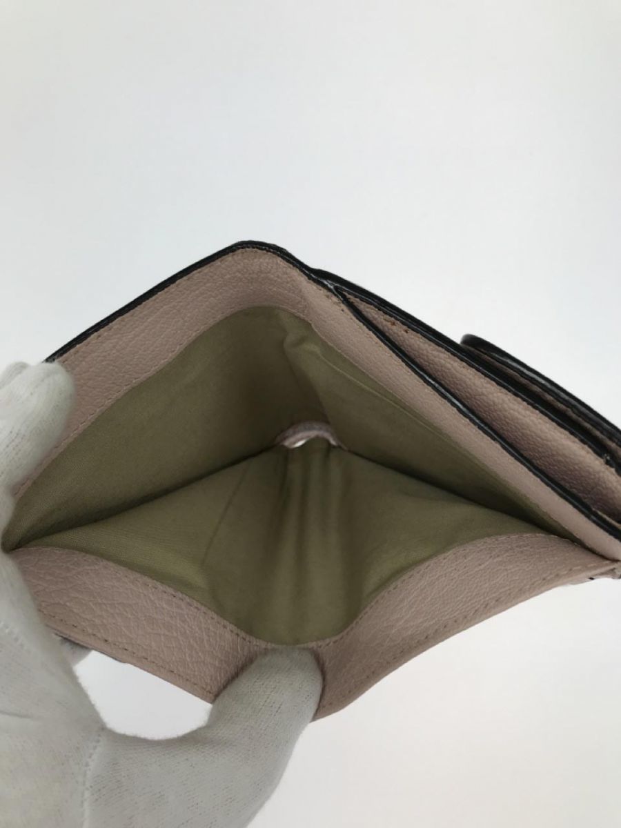 Chloe Chloe folding twice purse pink ##* * djd0 lady's 