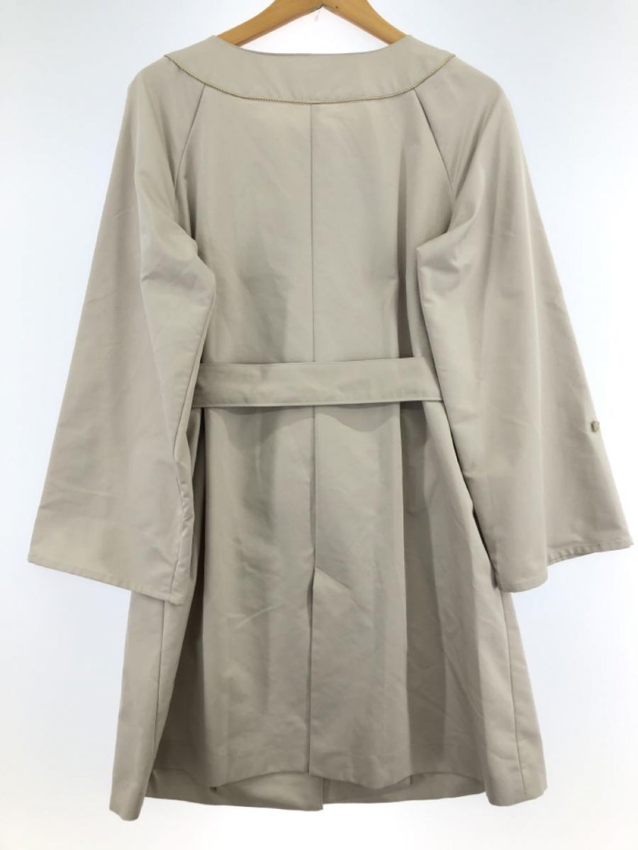 SPBe Spee Be ribbon attaching trench coat sizeM/ beige group *# * djd0 lady's 