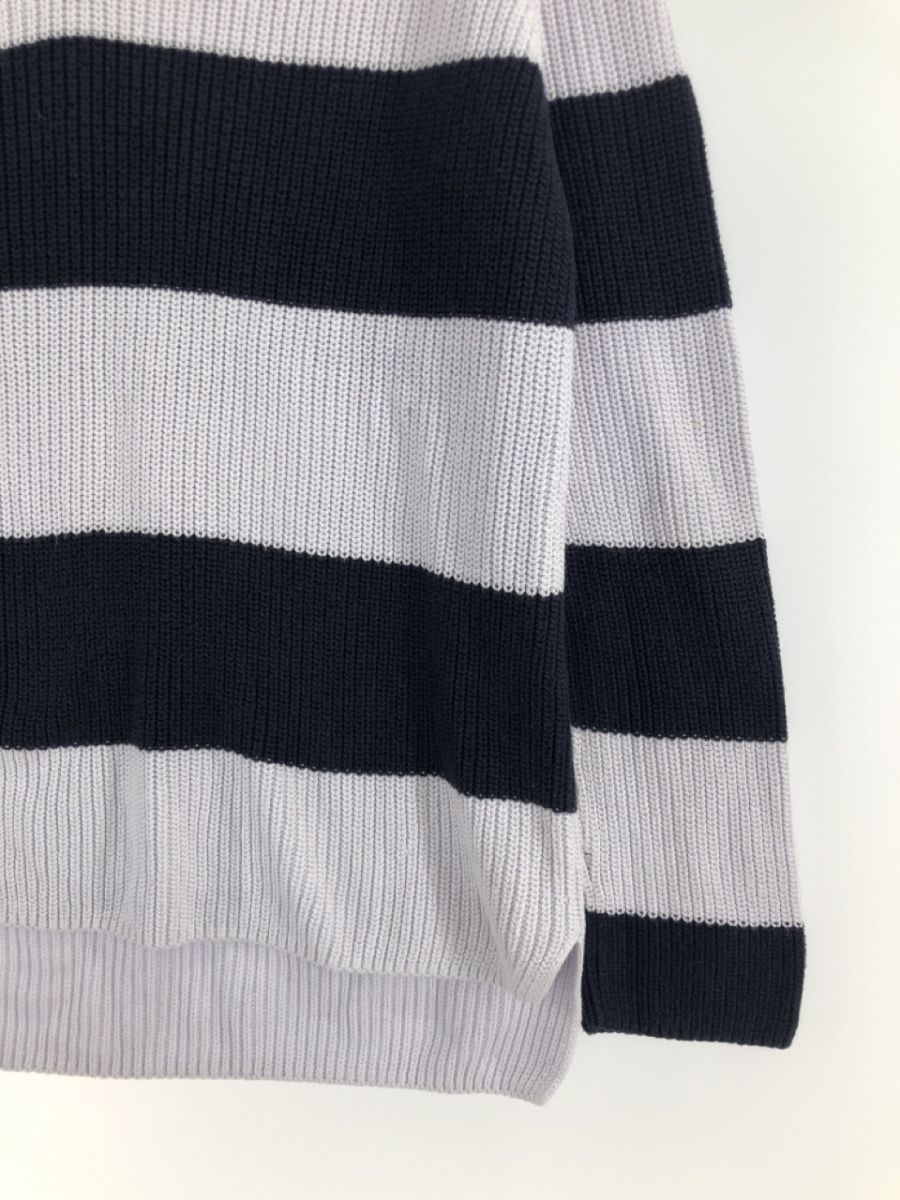 GALERIE VIE Galerie Vie Tomorrowland окантовка вязаный свитер size1/ темно-синий × розовый *# * dka6 женский 