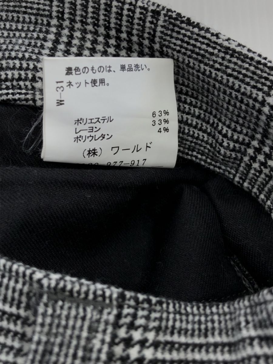 UNTITLED アンタイトル チェック スキニー パンツ size0/グレー系 ◇■ ☆ dka6 レディース_画像5