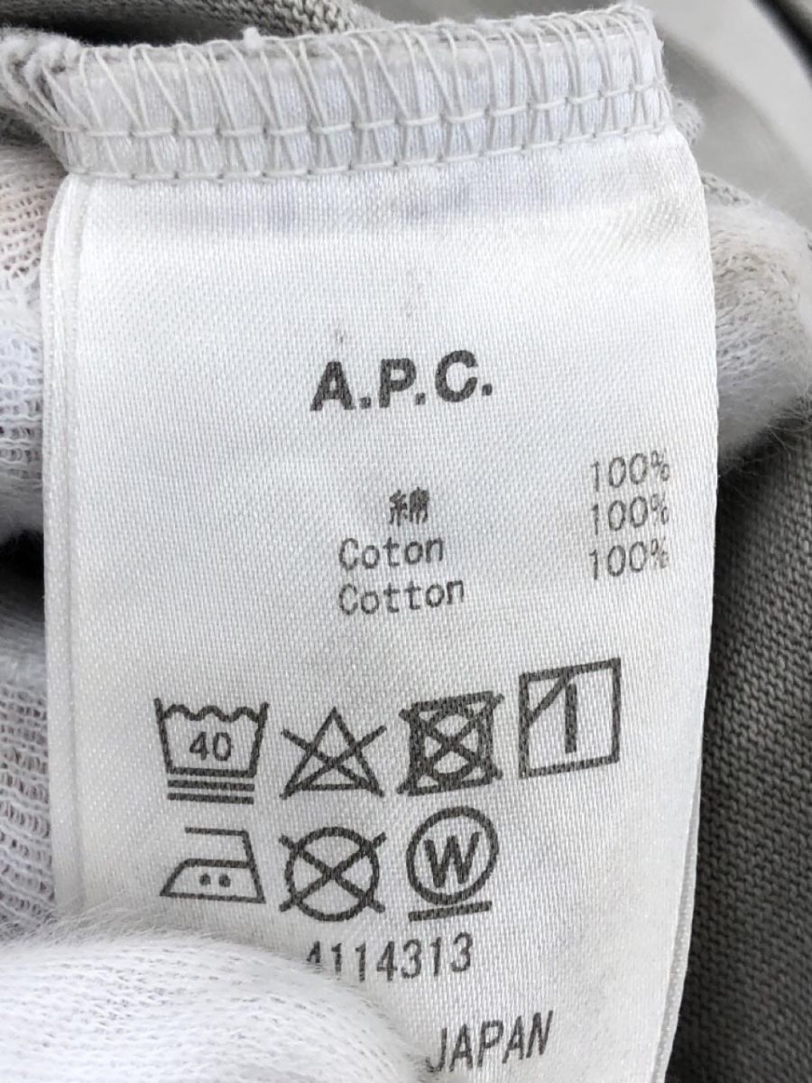 A.P.C. A.P.C. shirt sizeM/ gray #* * dkb3 men's 