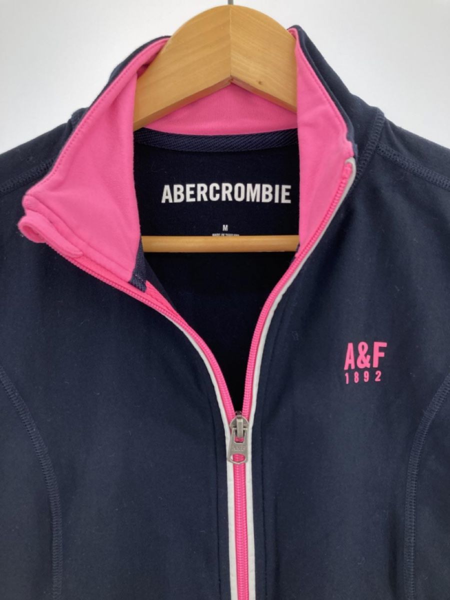 Abercrombie & Fitch アバクロンビー＆フィッチ トレーニング ジャケット sizeM/ネイビー ◇■ ☆ dkb3 レディース_画像2