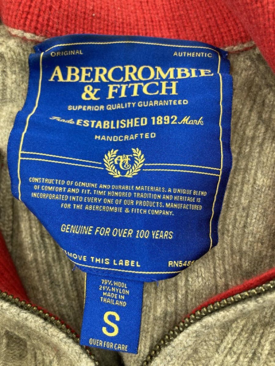 Abercrombie & Fitch アバクロンビー＆フィッチ ウール混 ニット ジャケット sizeS/ベージュ ◇■ ☆ dkc0 レディース_画像6