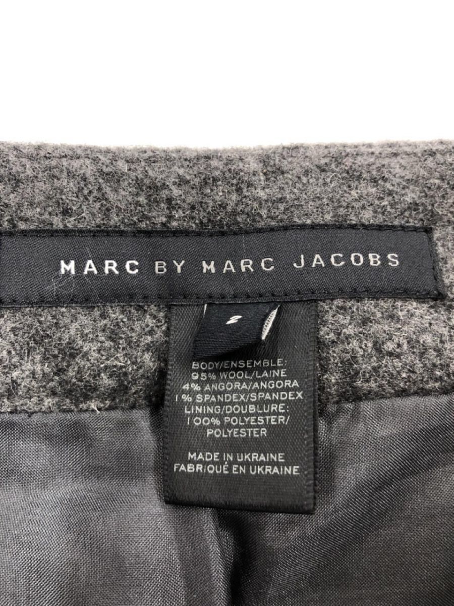 MARC BY MARC JACOBS マークバイマークジェイコブス ウール混 パンツ size2/グレー ◇■ ☆ dkc7 レディース_画像5