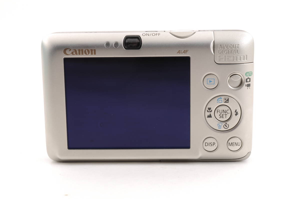 動作品 キャノン Canon IXY DIGITAL 210 IS コンパクトデジタルカメラ 箱 取説 ケース 充電器付 管K4776_画像7