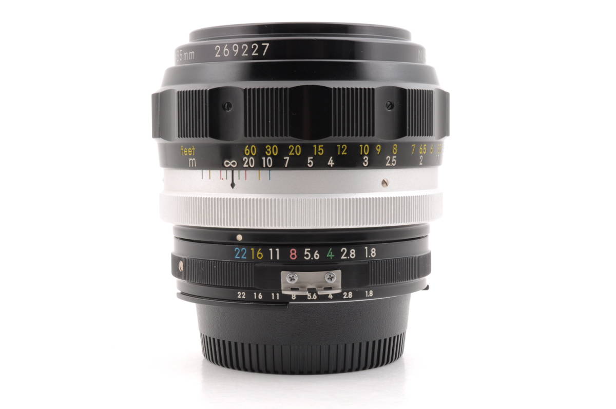 ニコン Nikon NIKKOR-H Auto 85mm f1.8 Ai MF 一眼カメラレンズ 管K4843_画像2