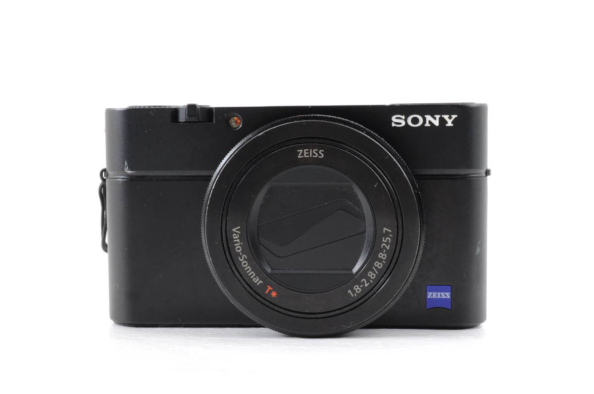 動作品 ソニー SONY Cyber-shot DSC-RX100M3 RX100III サイバーショット 黒 ブラック コンパクトデジタルカメラ 充電器付 管N7804_画像2
