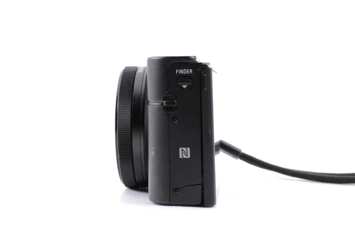 動作品 ソニー SONY Cyber-shot DSC-RX100M3 RX100III サイバーショット 黒 ブラック コンパクトデジタルカメラ 充電器付 管N7804_画像3