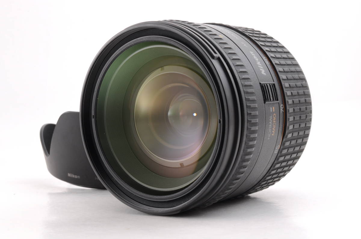 動作品 ニコン Nikon AF NIKKOR 24-85mm f2.8-4D AF 一眼カメラレンズ フード付 管K4977_画像1