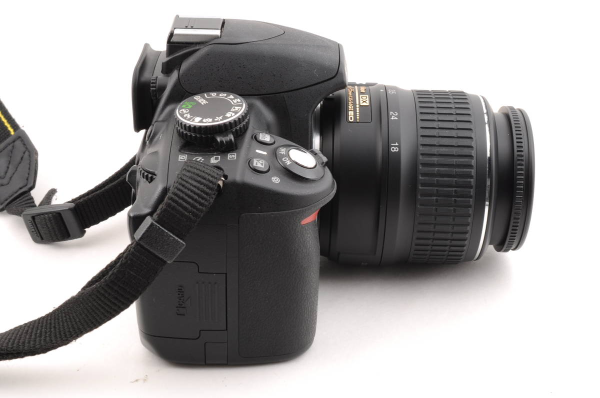 シャッター回数 1871回 動作品 ニコン Nikon D3100 レンズ AF-S DX NIKKOR 18-55mm f3.5-5.6G II デジタル一眼カメラ 充電器付 管K4980_画像3