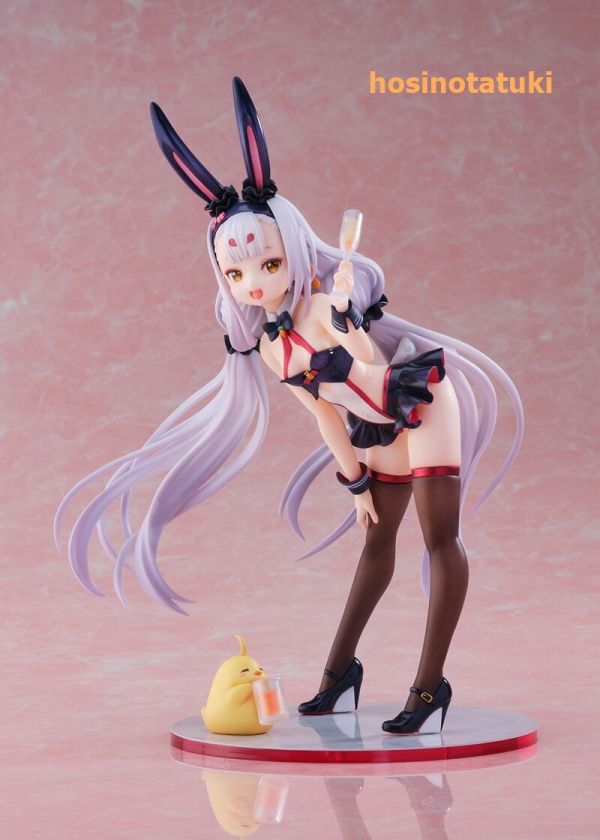 島風 バニーガールver 21cm アズールレーン ガレージキット 未塗装フィギュア レジン キット 樹脂 組立式 分割パーツ_画像6