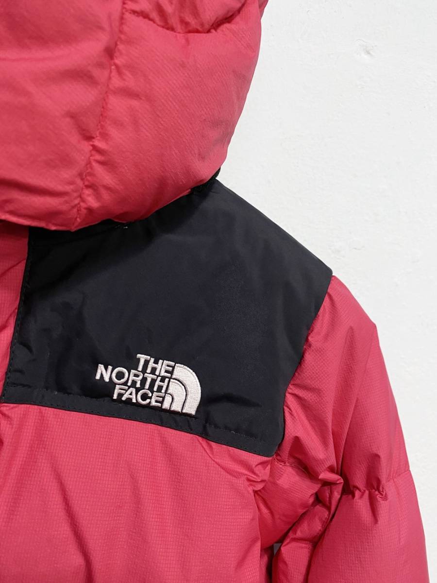 (T1125 ) THE NORTH FACE ノースフェイス ダウンジャケット GIRLS 130 サイズ 正規品 _画像2