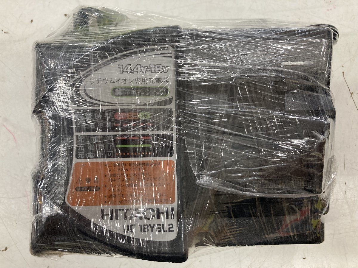 【中古品】日立工機 18v6.0Ahバッテリx2+充電器セット BSL1860x2 UC18YSL2　ITY080OY7QEM_画像2