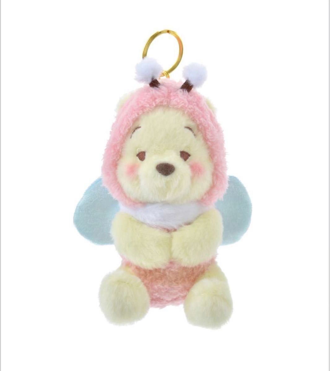 ディズニーストア ミツバチプーさん ピンク ぬいぐるみ キー ディズニーストア ミツバチプーさん ピンク ぬいぐるみ キー