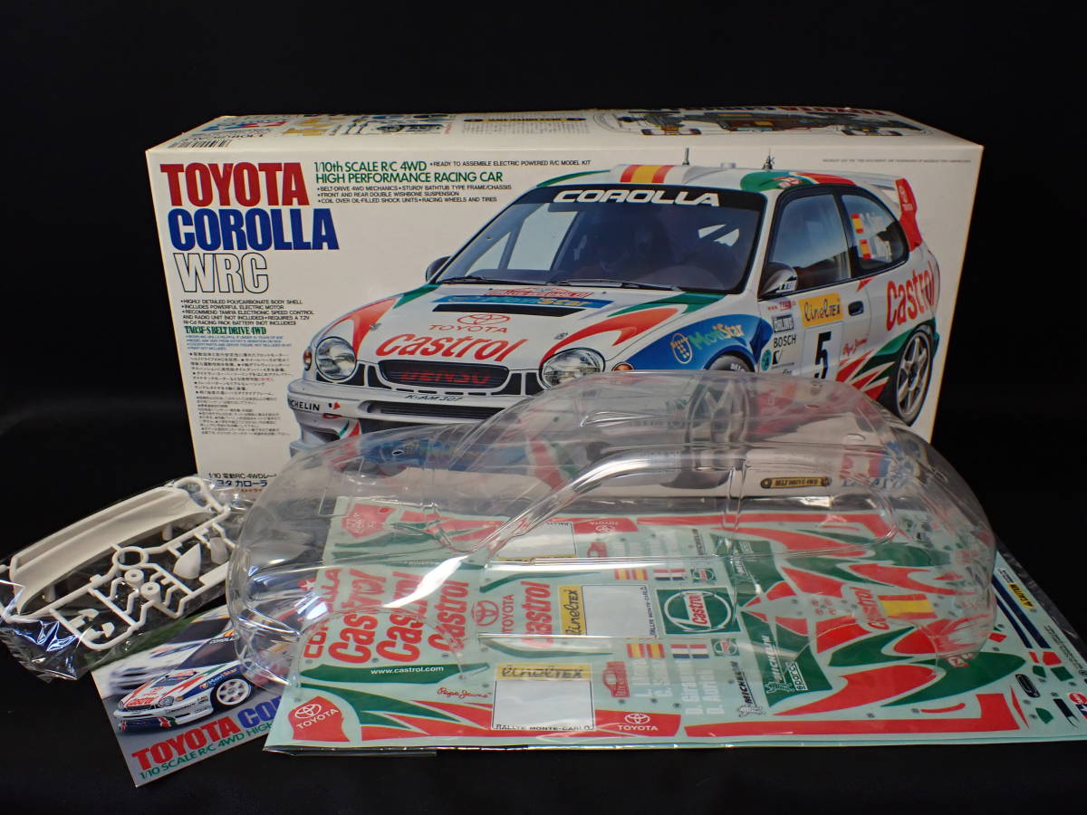 近】タミヤ模型 絶版 RC 1/10 トヨタ カローラ WRC スペアボディ 近】タミヤ模型 絶版 RC 1/10 トヨタ カローラ WRC スペアボディ