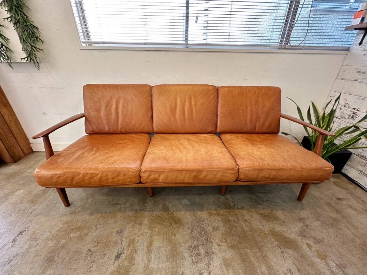 ACME Furniture 廃番商品　DELMAR SOFA 3-SEATER（デルマーソファ3P）オイルレザー