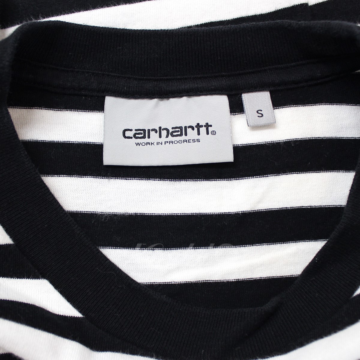 CARHARTT WIP　 L／S SCOTTY POCKET T-SHIRT ロゴ ボーダー ポケット ロンT　　　：8056000163841_画像4