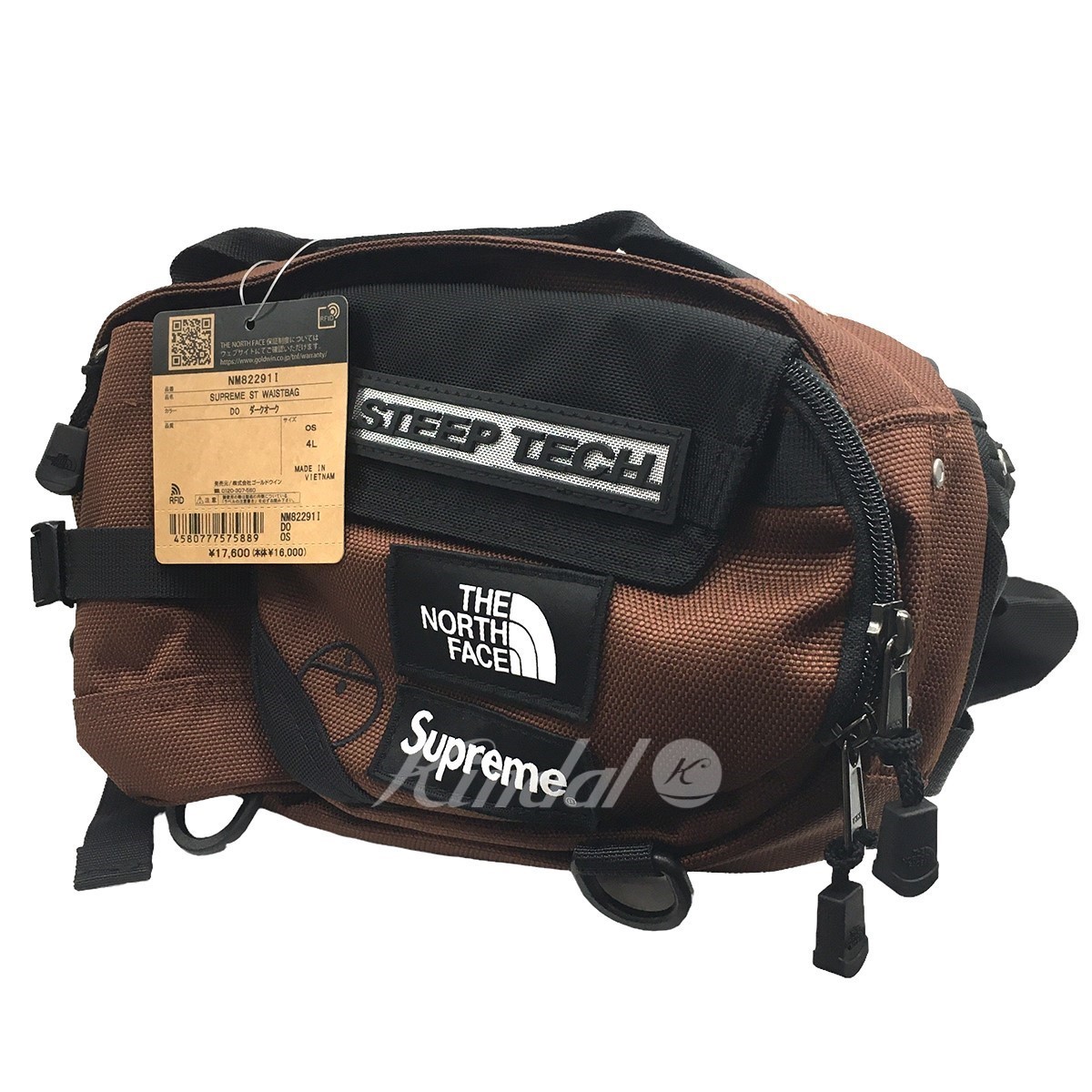 Supreme × THE NORTH FACE　 22AW Steep Tech Waist Bag ロゴ スティープ テック ウエストバッグ 　：8056000160406_画像3