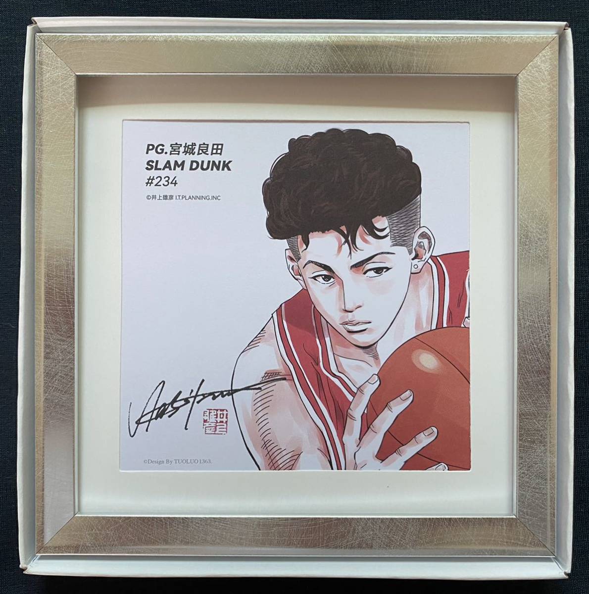 額装品】スラムダンク SLAM DUNK 宮城リョータ イラスト 井上 額装品】スラムダンク SLAM DUNK 宮城リョータ イラスト 井上