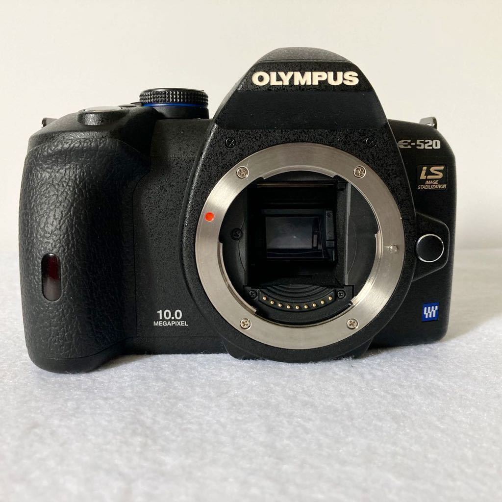 オリンパスE-520 ZUIKO DIGITAL （14-54mm. 1:2,8-3,5）レンズセット訳あり品_画像2