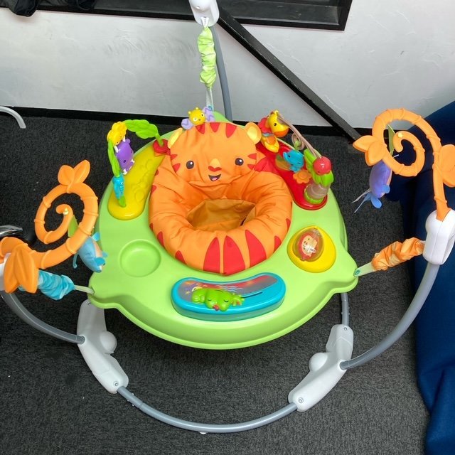 Fisher Price レインフォレスト ジャンパルーⅡ フィッシャープライス 現状品 引き取り歓迎(横浜市)_画像6