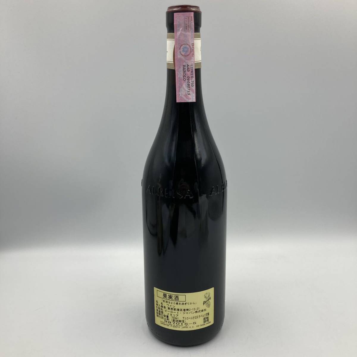 11.23 MT-B1335★未開栓 CONTERNO BAROLO 2006★クール便不可/容量 750ml/アルコール分 14.5%/赤ワイン/EA0 EB0_画像2