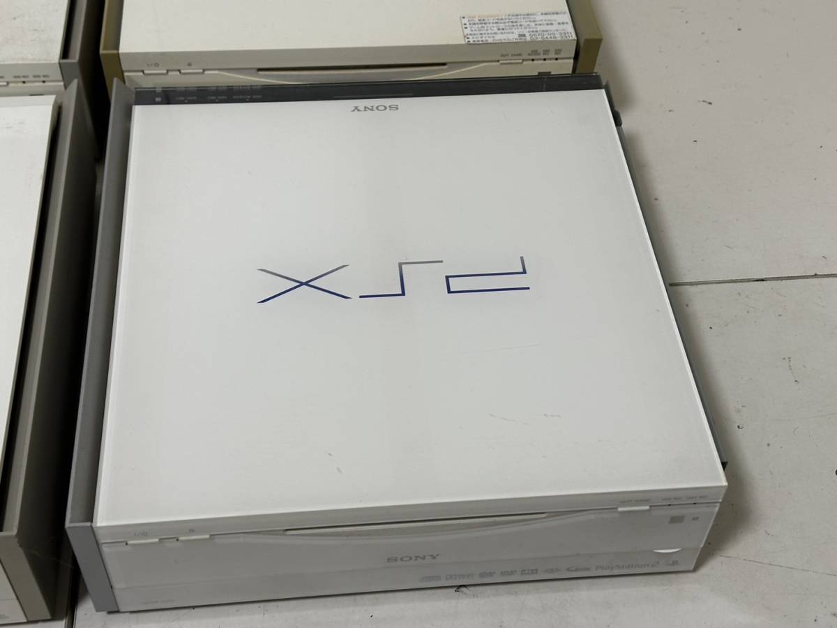 SONY ハードディスク搭載 DVDレコーダー PSX 4台 DESR-7000 / 5700 / 5100 / 5000 本体のみ コントローラー欠 動作未確認 ジャンク PS PS2_画像3