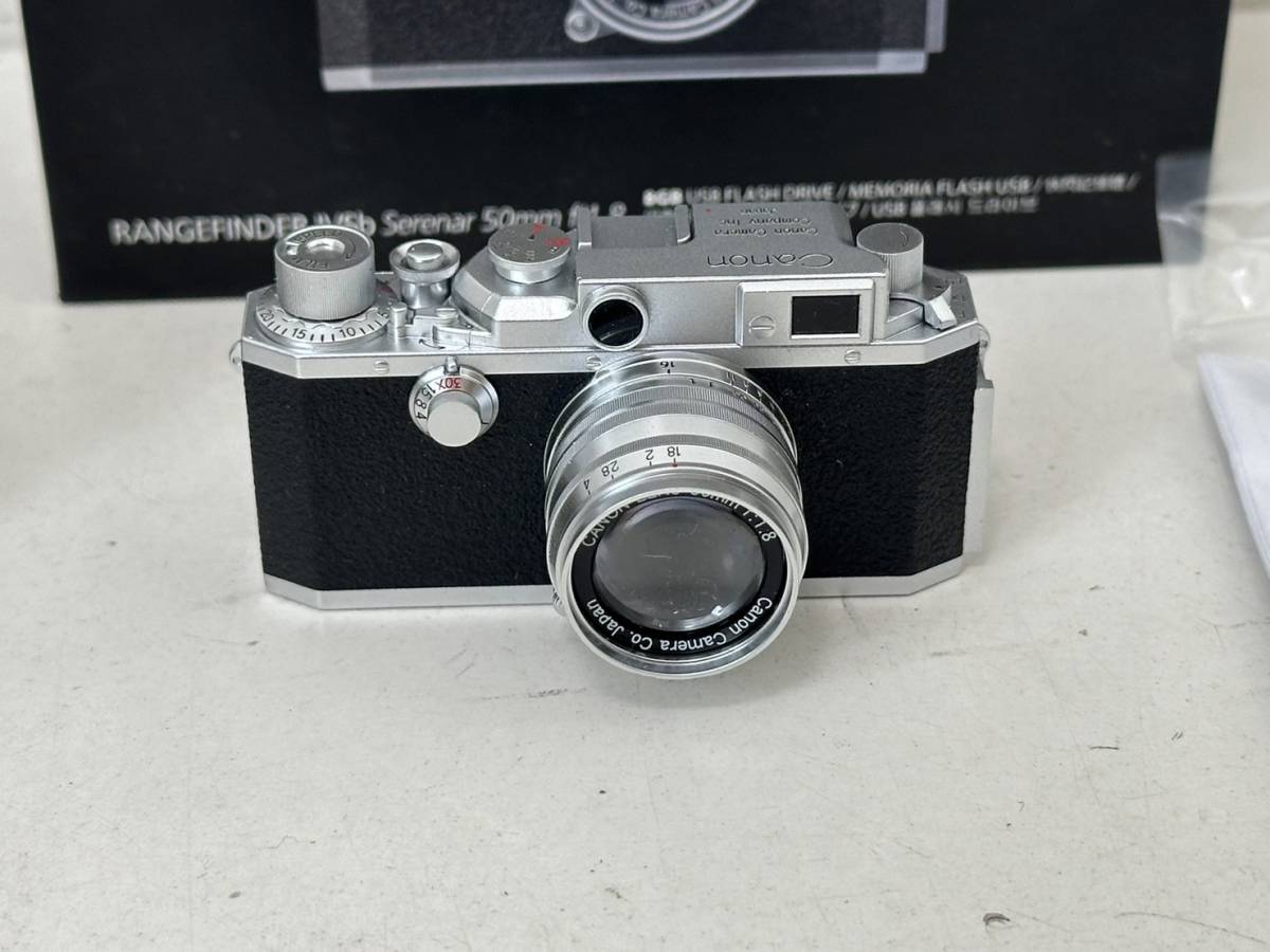 【キャノン Canon Rangefinder IVSb Serenar 80mm f/1.8 Film Camera 調 8GB USBフラッシュメモリー 本体】_画像2