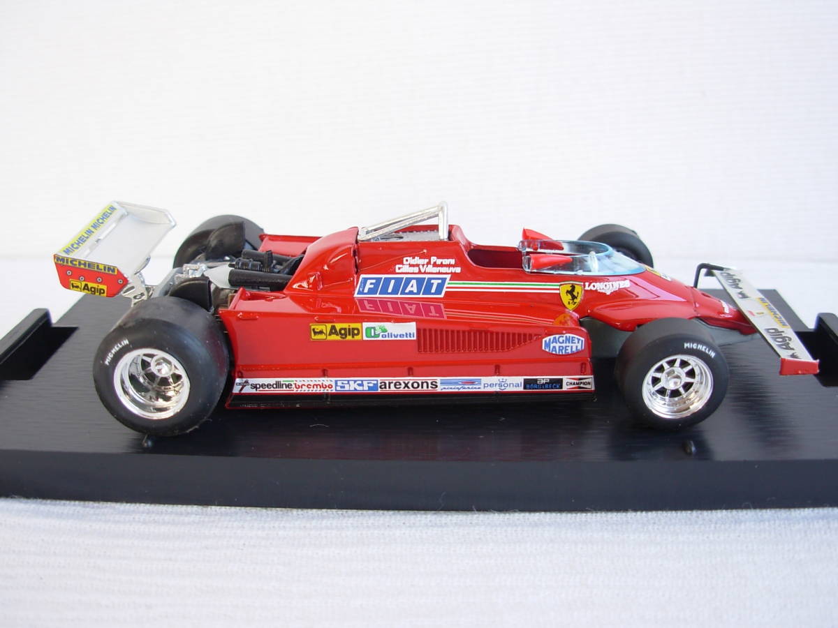 burmm 1/43 フェラーリ 126 CK turbo モンツァテスト1981_画像3