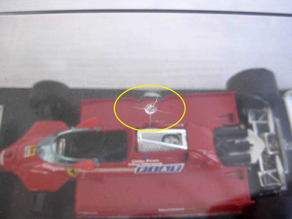 burmm 1/43 フェラーリ 126 CK turbo モンツァテスト1981_画像7