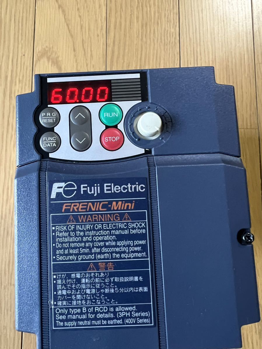 FUJI 富士 電機 インバーター FRN2.2C2S-2J 3PH 200-240V 2.2kw_画像5