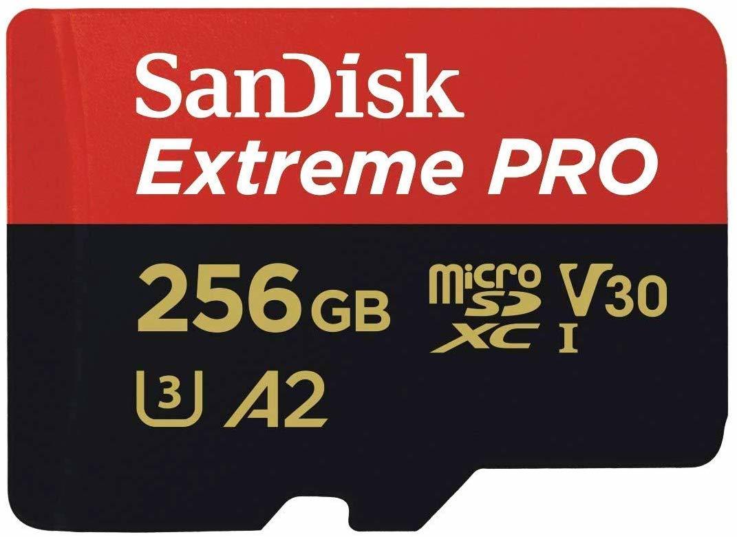 ★未使用新品★ SanDisk Extreme PRO microSDXC 256GB アダプター付 サンディスクエクストリームプロ_画像1