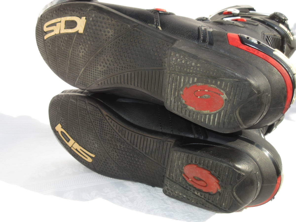 中古 イタリア製 made in italy SIDI シディ レーシングブーツ EU44 27,5cm vortice ST REX PERFOMER AIR MAG-1 DUCATIガエルネTCXPD_画像6