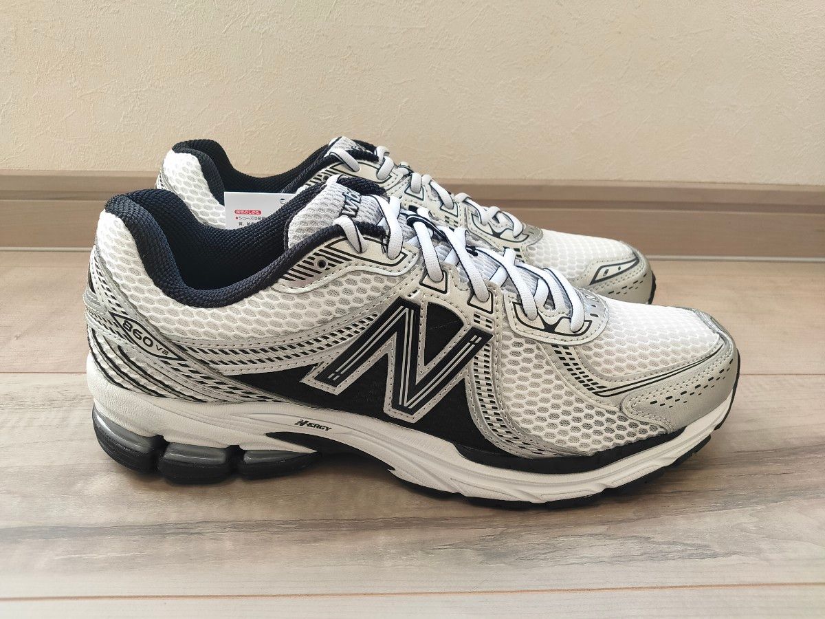 28.5cm 新品 ニューバランス NEW BALANCE ML860XD 検 1600 2002 1906 白 黒 シルバー