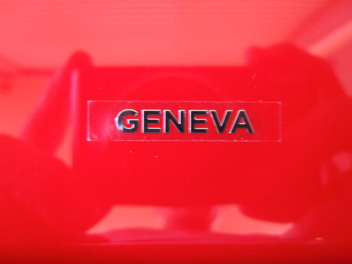 新品同様品 GENEVA SOUND SYSTEM MODEL XL BT対応 スーピーカー ジェネーバ サウンドシステム モデル XL RED レッド ピアノ塗装仕上_画像3