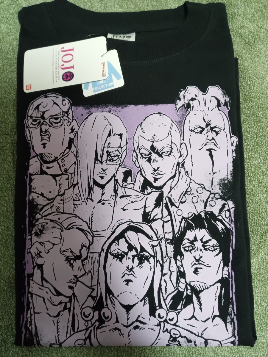 新品未使用　ジョジョの奇妙な冒険 黄金の風 JOJO アベイル コラボ ロングTシャツ 暗殺チーム　Lサイズ_画像2