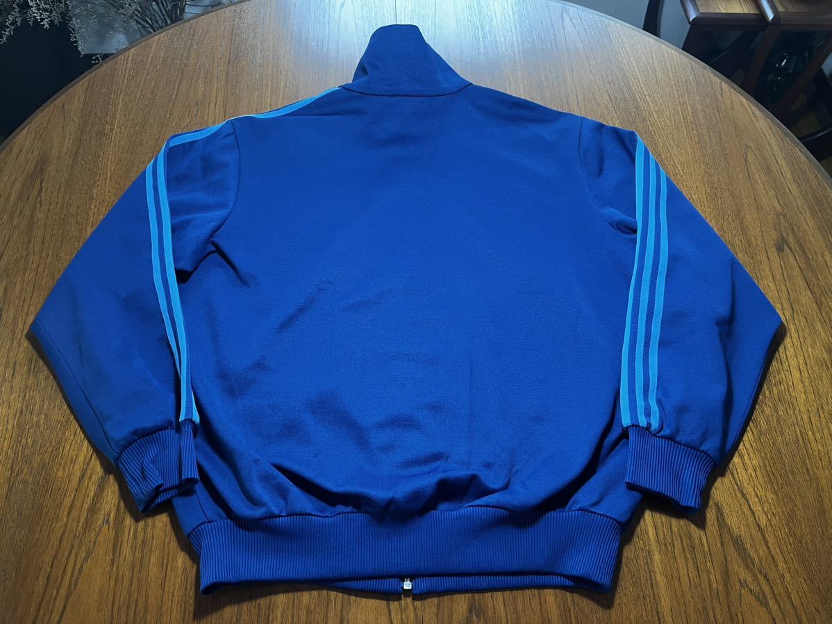 美品 貴重サイズ 7号 80's adidas トラックジャケット デサント製 