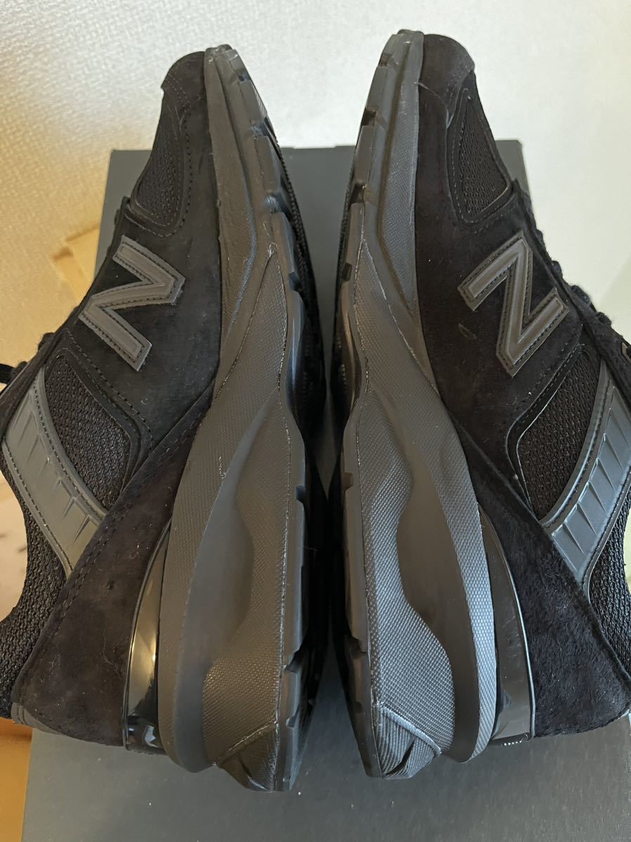 美品！NEW BALANCE M990BB5 ニューバランス アメリカ製　MADE IN USA トリプルブラック_画像5