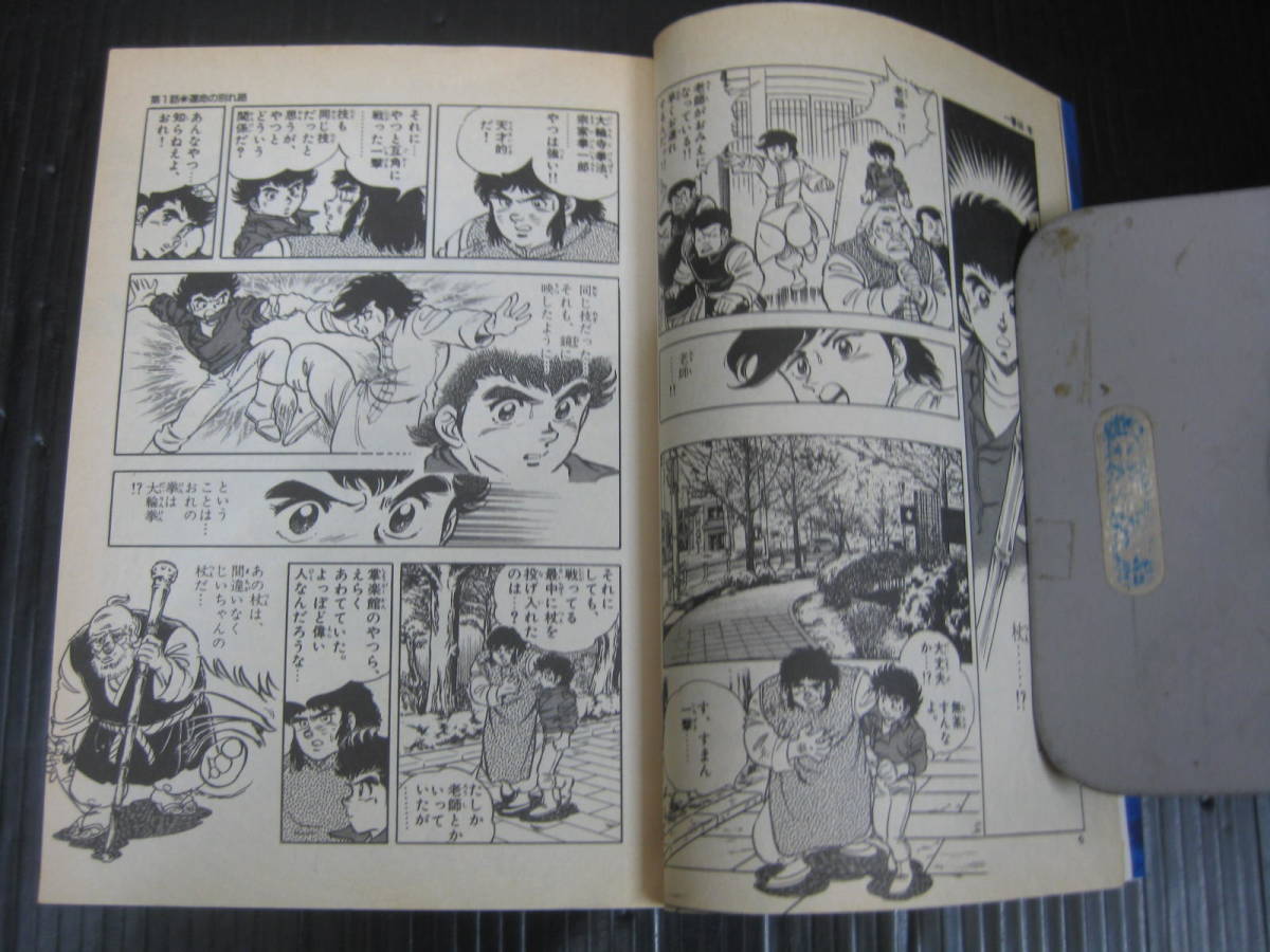 一撃伝 　9巻（最終巻）大島やすいち　ワイド版　徳間書店　1989.7.15初版　5j6c_画像5