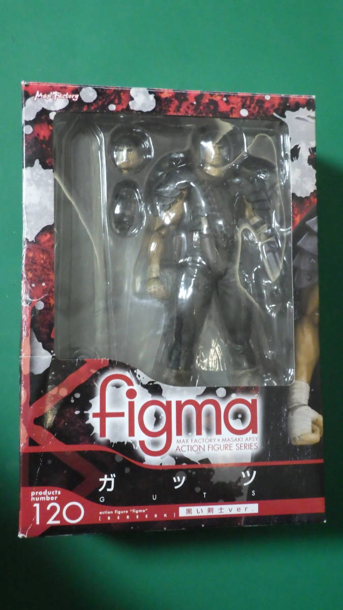 【C054】《中古/現状品》Max Factory マックスファクトリー figma フィグマ 120 ガッツ 黒い剣士ver._画像1