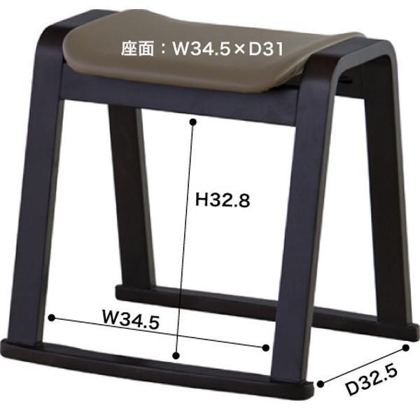 HS01S 法事スツール ベージュ_画像2