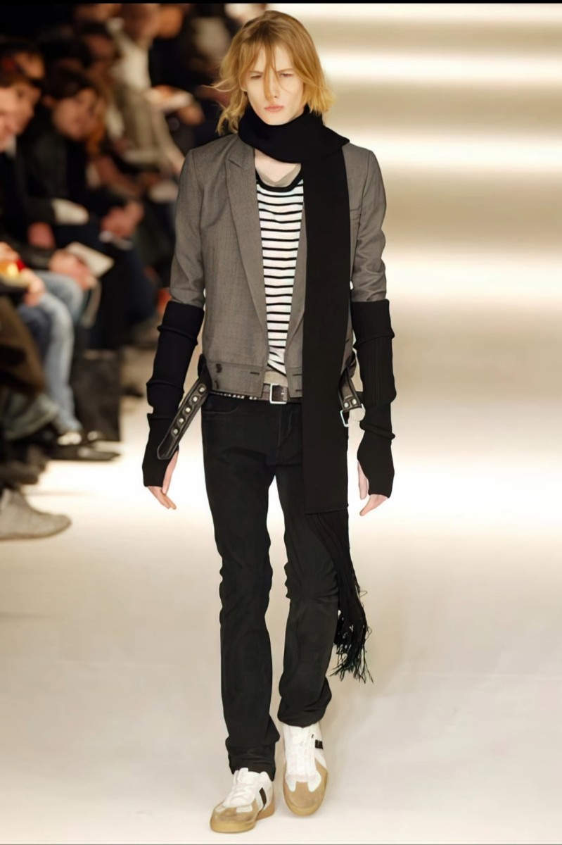 Yahoo!オークション - 2004AW Dior hommeフリンジ付きスーパー Yahoo!オークション - 2004AW Dior hommeフリンジ付きスーパー