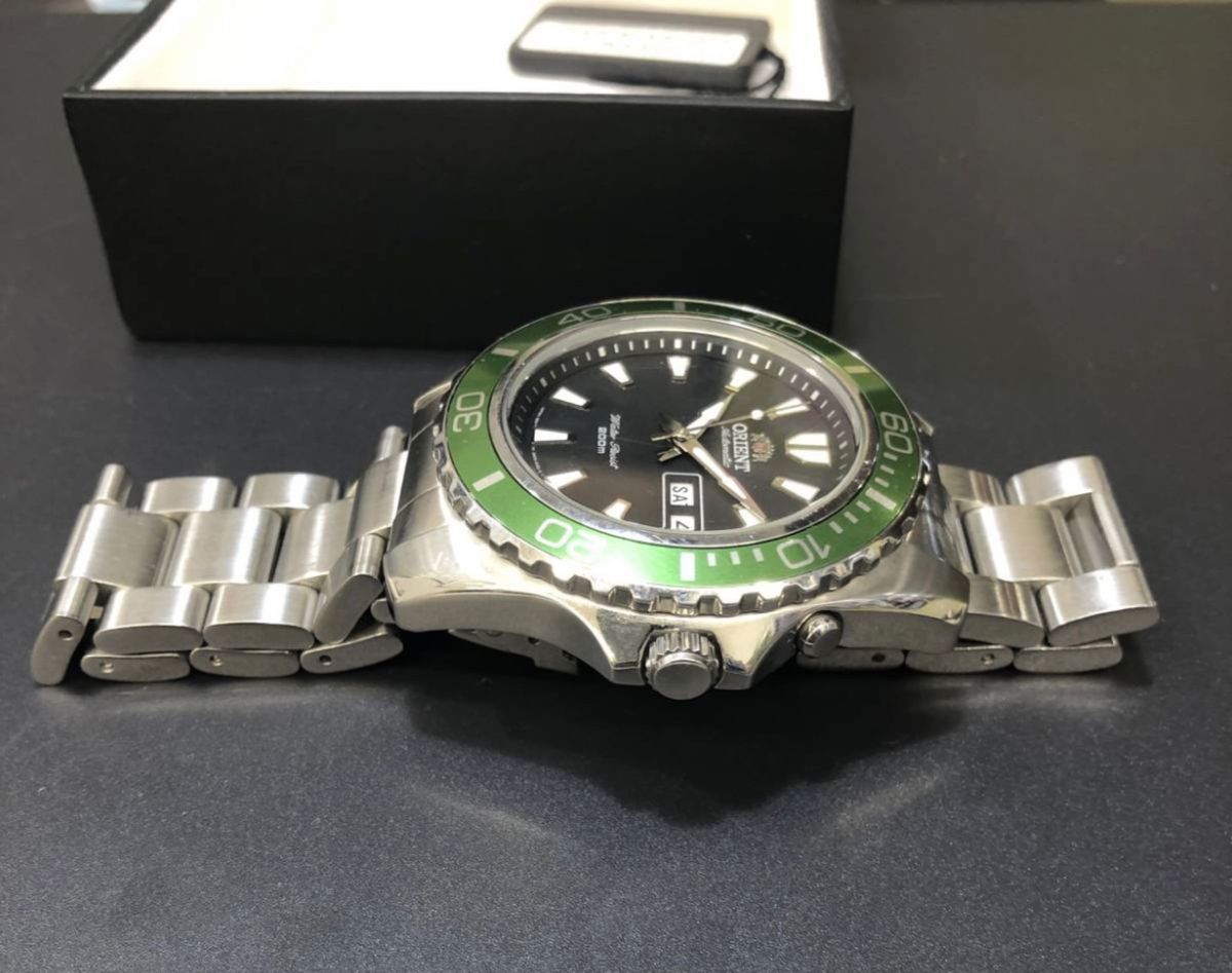 オリエント ORIENT ダイバー 自動巻き マコ MAKO XL グリーン オリエント ORIENT ダイバー 自動巻き マコ MAKO XL グリーン