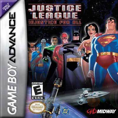 ★送料無料★北米版 Justice League Injustice for All ジャスティスリーグ GBA ゲームボーイアドバンス