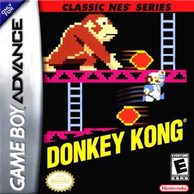 ★送料無料★北米版 Donkey Kong NES Series GBA ドンキーコング シリーズ ゲームボーイアドバンス