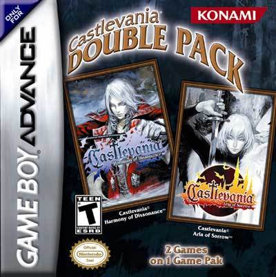 ★送料無料★北米版 Castlevania Double Pack キャッスルヴァニア ダブルパック ゲームボーイアドバンス GBA