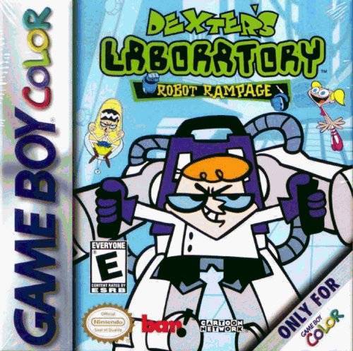 ★送料無料★北米版 Dexter's Laboratory Robot Rampage デクスターズ ラボ ゲームボーイ カラー